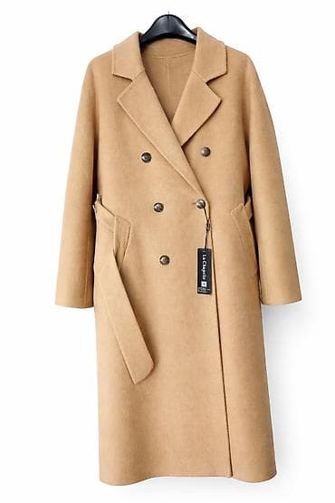 made: Серое женское пальто La Chapelle из 100 % шерсти. Производство — 7