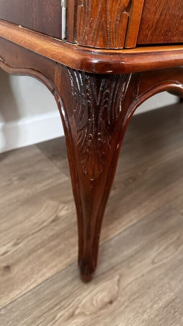 купить кровать дешево: Комод для одежды, Б/у, Без зеркала, Дерево, цвет - Коричневый, Самовывоз — 3