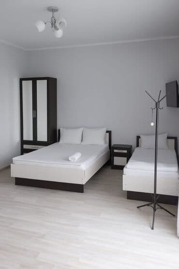 Сниму комнату: Светлая меблированная комната в современном минималистичном стиле — 1