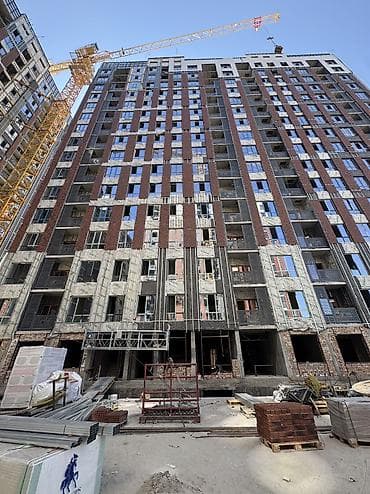 сдаються квартиры: 1 комната, 49 м², Кок-Жар мкр Элитка, 2 этаж, ПСО (под самоотделку) — 2