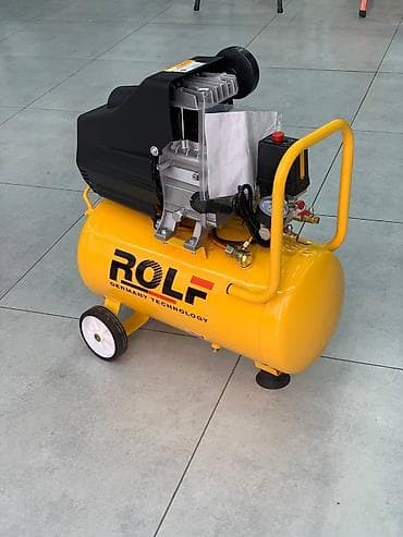 Инструменттер: Компрессор ROLF Germany Technology, переносной, на ресивере 24 л — 1