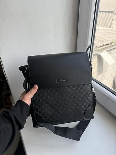 сумка токмок: Классикалык сумка, Материалы: Жасалма булгаары, Сыдырмалуу, Эркектердики, Жаңы — 2