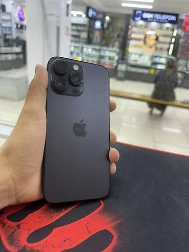 iphone 13 max: IPhone 14 Pro Max, Б/у, 256 ГБ, Черный, Зарядное устройство, Защитное стекло, Чехол, В рассрочку, 82 % — 1