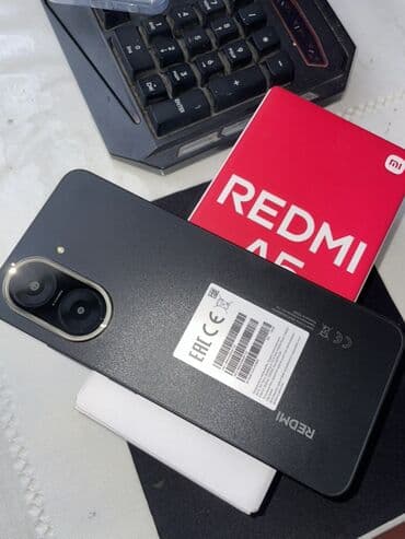 Аудиотехника: Redmi, Redmi A5, Новый, 128 ГБ, цвет - Черный, 2 SIM — 1