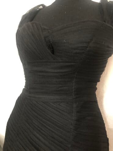 вечерние платья маленьких размеров: Детское платье, цвет - Черный, Новый — 3