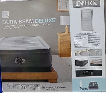 Надувная кровать Intex Dura-Beam Deluxe Comfort-Plush Elevated Air