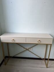 консоль стол: Отличный Стильный туалетный/консольный столик состояние как новое — 6