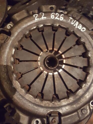 ремонт механической коробки передач: Mazda 626 восемьдесят восьмой год двигатель 2.2 корзина сцепления — 1