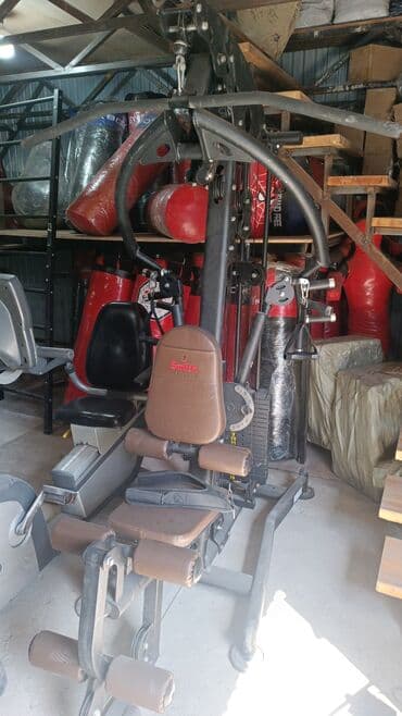 тренажер для пресса домашний: Силовой тренажер, Мультистанция, Для груди, Б/у — 1