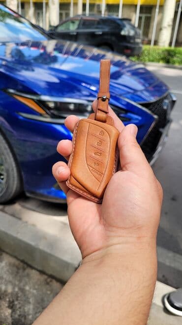 набор ключей в чемодане: Чехол для ключа lexus, Toyota из натуральной кожи ✅ РУЧНАЯ РАБОТА ✅ — 3