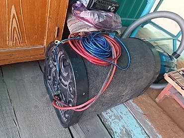 сабвуфер для машины: Саббуфер с проводами и усилителем колонке нужен ремонт усилитель — 1