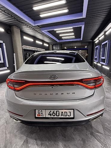 silver sport: Hyundai Grandeur: 2018 г., 3 л, Автомат, Газ, Седан — 7