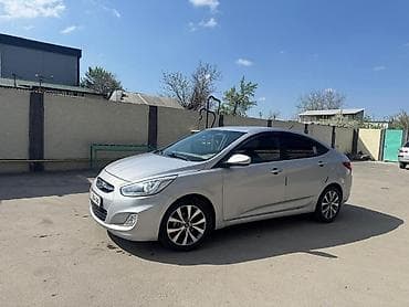 дешевые машина: Hyundai Accent: 2017 г., 1.6 л, Автомат, Бензин, Седан — 1