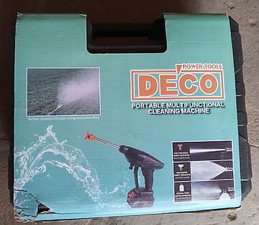 минимойки: Мойка высокого давления, Новый, Deco, Аккумуляторная — 1