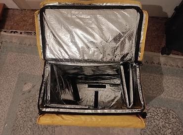 купить термосумку для доставки: Рюкзак, Материал: Комбинированный материал, Унисекс — 4