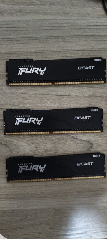 буфер домашний: Оперативная память, HyperX, 8 ГБ, DDR4, Для ПК — 2