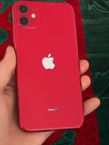 bowers wilkins: IPhone 11, Б/у, 64 ГБ, Красный, Чехол, 71 % — 1