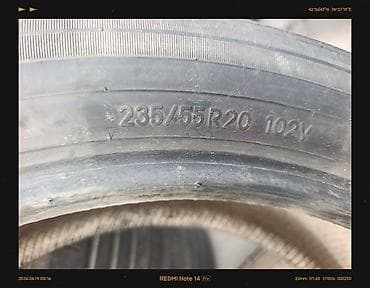 20: Шины 235 / 55 / R 20, Лето, Б/у, 1 шт, Внедорожные (АТ/МТ), Япония, Toyo — 3