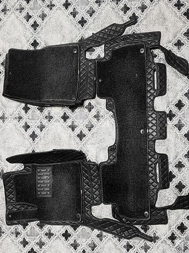 5D Экокожа Полики Для салона Lexus, цвет - Черный, Б/у — 1