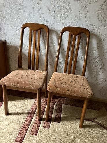 сиденья ikea: Стулья деревянные, комплект из 5 шт . - Классическая высокая спинка с — 1