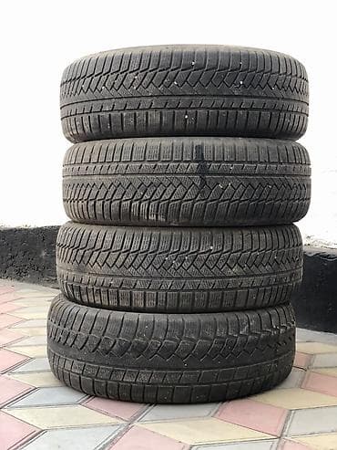 cd 70: Шины 235 / 60 / R 18, Зима, Б/у, Комплект, Легковые, Continental — 2