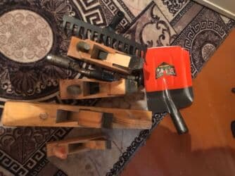 Набор ручного инструмента для столярных и садовых работ. Состав: -