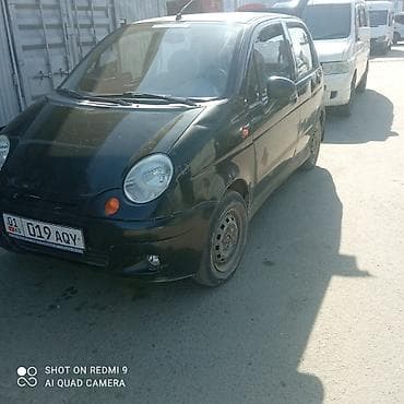 Транспорт: Daewoo Matiz: 2010 г., 0.8 л, Кол менен иштөөчү, Бензин, Хетчбек — 1