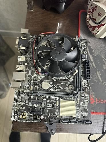 i5 4: Материнская плата для ПК, Б/у, Asus, LGA1151, Micro-ATX — 1