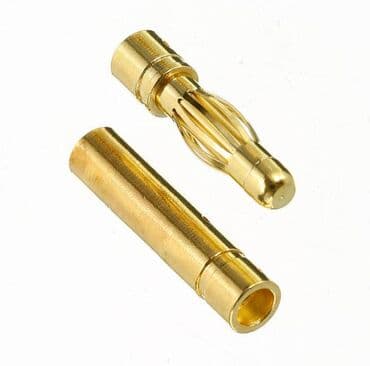 продаю настольный теннис: Разъём типа банан (banana / bullet / пуля) позолоченный. Обычно — 1