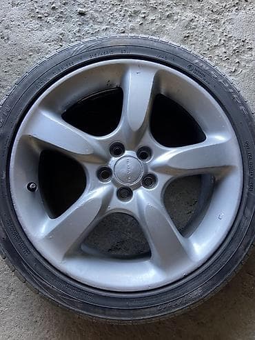 балон 17: Литой колесный диск Subaru с шиной 215/45 R17 87W. 4 шт — 1