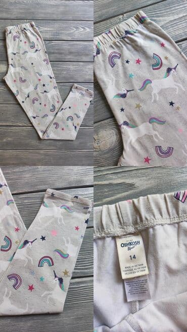 новогодний платье для девочек: Рубашка, цвет - Розовый, Б/у — 10