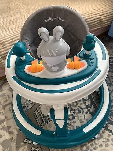 малыши: Детские ходунки Babywalker (круглая база) - Тип: классические ходунки — 3