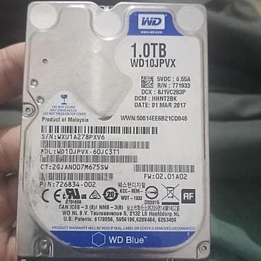 айфон икс с: Жесткий диск WD Blue 2.5" - Модель: WD10JPVX (MDL: WD10JPVX-60JC3T1) — 1