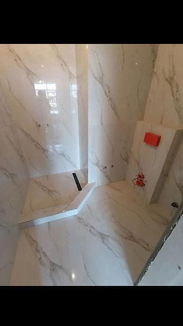 кафель керомагранит: Укладка крупноформатного керамогранита и устройство душевых зон Что — 4