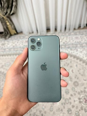 IPhone 11 Pro, Б/у, 256 ГБ, Matte Midnight Green
