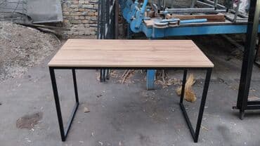 столы офисные большие: Стол для кафе, Новый, Прямоугольный, цвет - Коричневый — 8