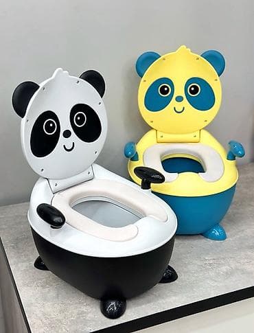 banda panda: Детский горшок в виде панды - Игровой дизайн: веселая панда с высокой — 2