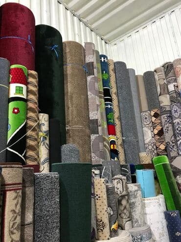 ковровые: Ковровая дорожка Новый, 100 см * 1 пог. м, Синтетика, Геометрия — 3