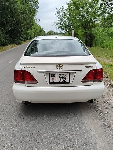 black edition: Toyota Crown: 2004 г., 3 л, Автомат, Бензин, Седан — 6