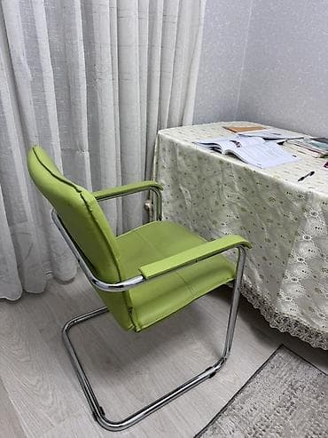 бу стулья для кухни: Кресла-качалка, цвет - Зеленый — 2