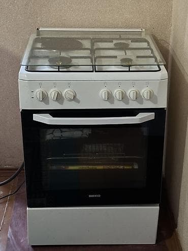 бытовой техники новый: Комбинированная плита, Beko, Б/у, Напольная, Механическая — 1