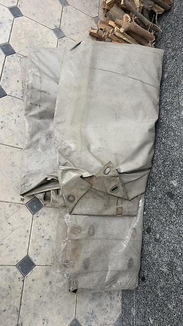 Тент ПВХ с люверсами От 4х метрового транспорта. - Материал: плотный