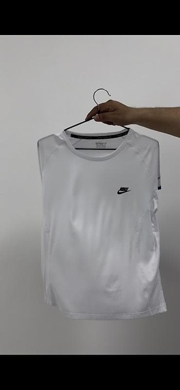 черная рубашка с коротким рукавом мужская: Мужская футболка, L, XL, 2XL, Nike, Новый, цвет - Черный, Самовывоз, Бесплатная доставка, Платная доставка — 4