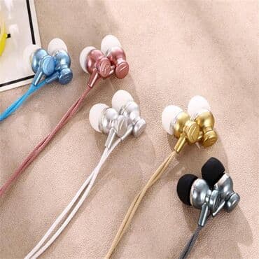 наушники бишкек: Earphone universal СY - 037 + микрофон — 1