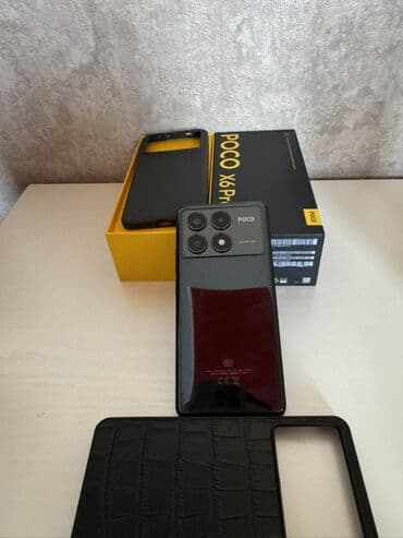 продаю динамик: Poco X6 Pro 5G, Б/у, 512 ГБ, цвет - Черный, 2 SIM — 9