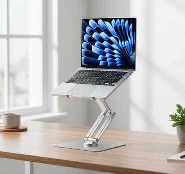 Компьютерные мышки: WiWU S801 — стильная и прочная подставка для ноутбука и планшета — 1