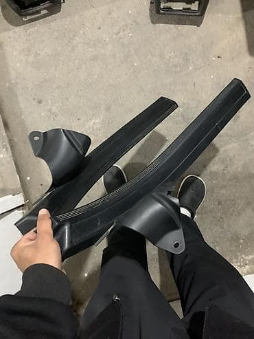 корпуса slim: Наружные накладки порогов Б/у, Оригинал — 1
