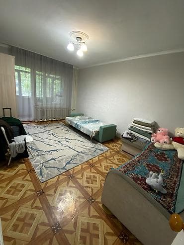 1 комната, 48 м², Аламедин-1 мкр 106 серия, 1 этаж, Косметический ремонт