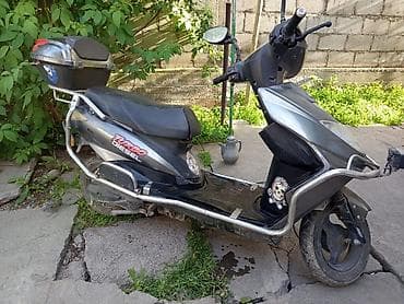 багажник мото: Скутер электро (надпись на борту), городской класс. Особенности и — 2