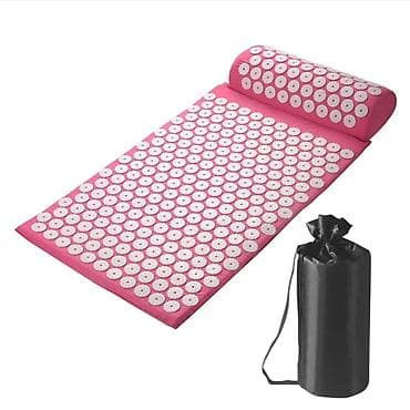 мышцы: Аппликатор КУЗНЕЦОВА🔴 Акупунктурный набор: коврик с шипами + валик — 8